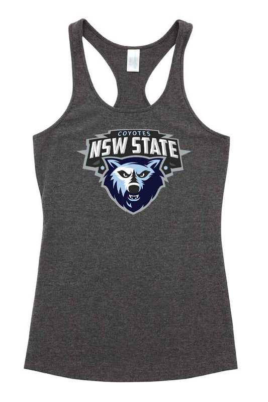 COYOTES NSW LADIES T-BACK TOP