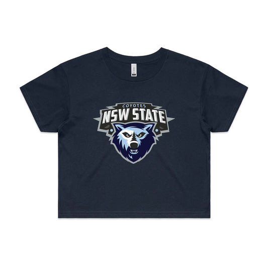 Coyotes NSW Cropped Tee - ladies