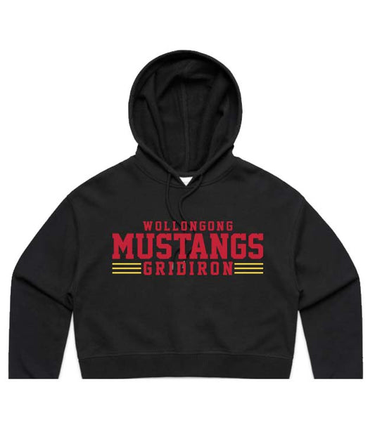 Wollongong Mustangs Cropped Hoodie