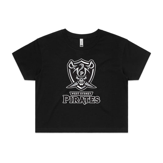 West Sydney Pirates Logo Cropped T-shirt