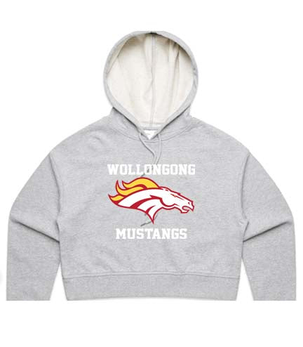 Wollongong Mustangs Classic Cropped Hoodie