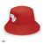 Crusaders Logo Red Bucket Hat