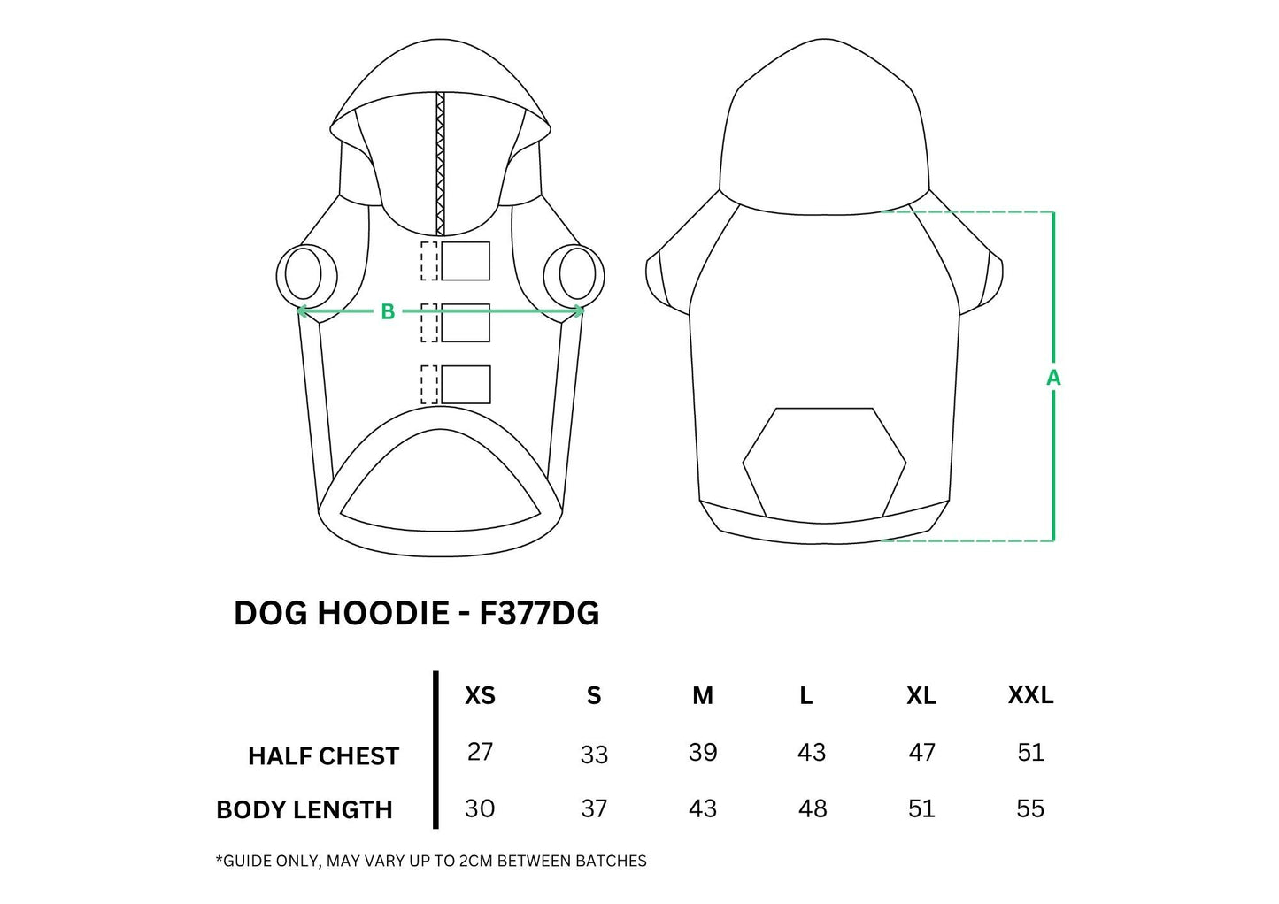 Big Dawgs Dog Hoodie