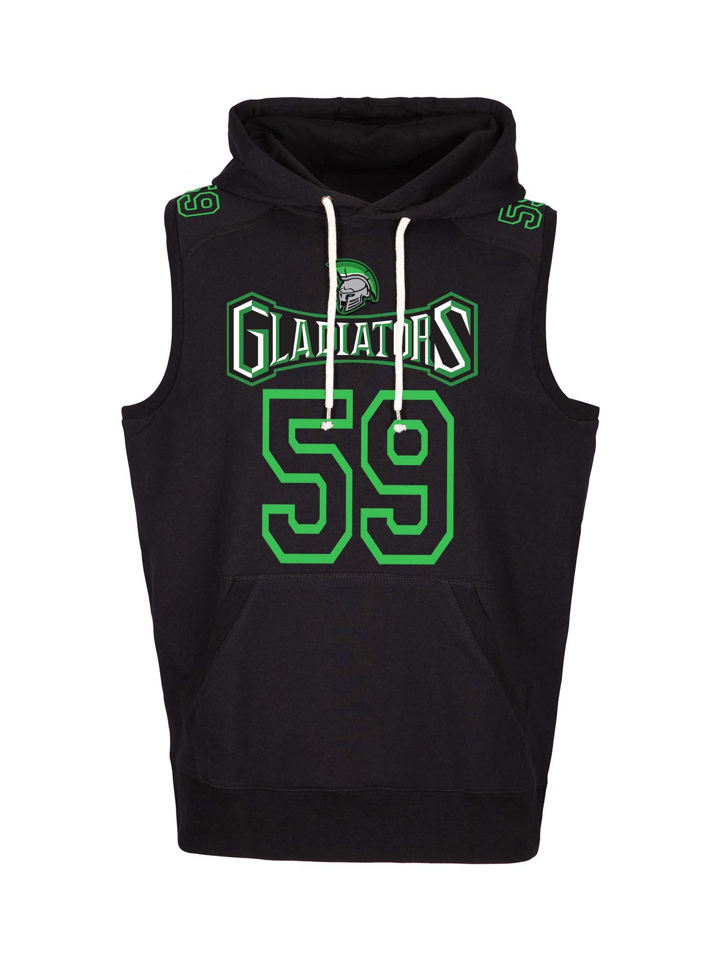Gladiators sleeveless hoodie