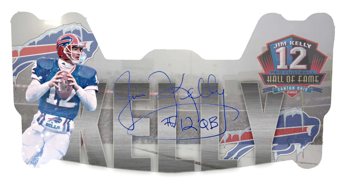 Jim Kelly Themed Custom Visor