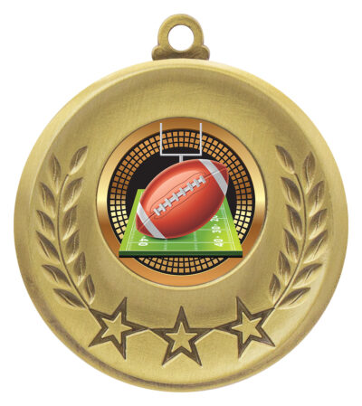 Laurel American Football Medal 3 Colours