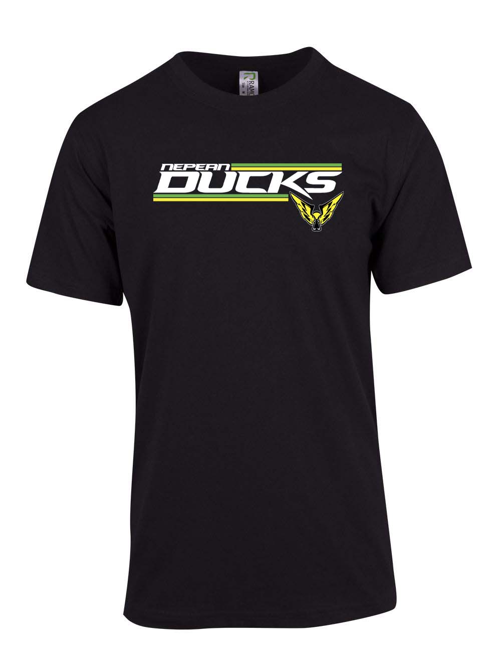 Nepean Ducks Striped Logo T-Shirt