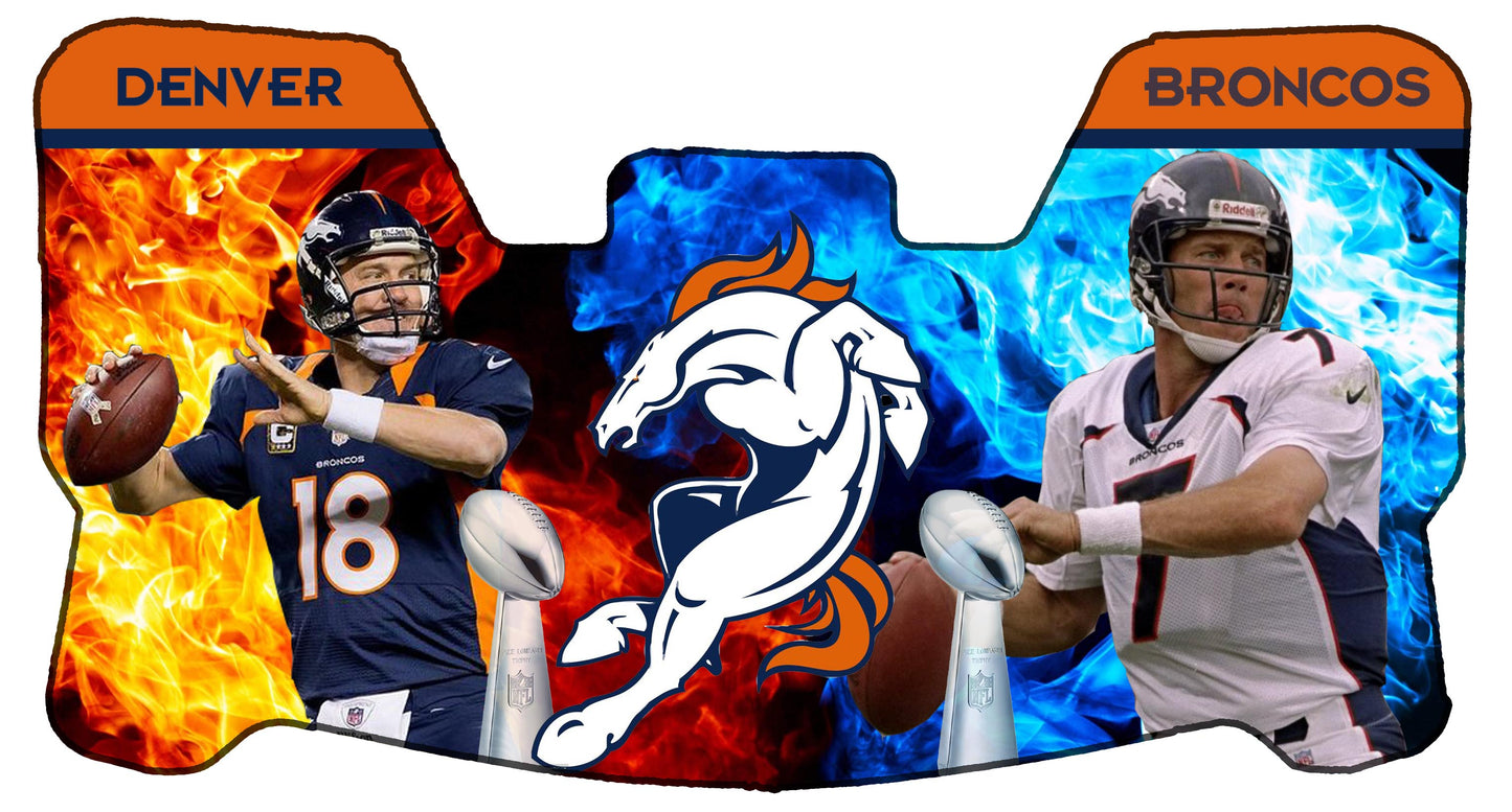 Peyton Manning & John Elway Themed Custom Visor