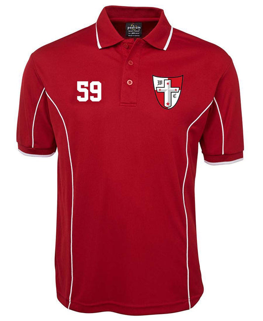 Crusaders Polo Shirt and Sponsors logo