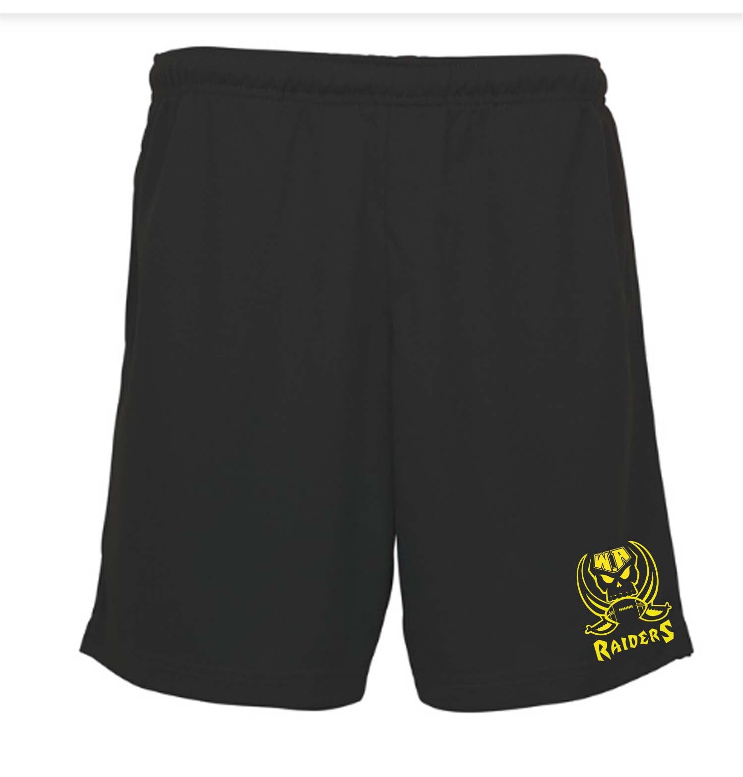 GW RAIDERS BASKETBALL STYLE SHORTS WITH POCKETS