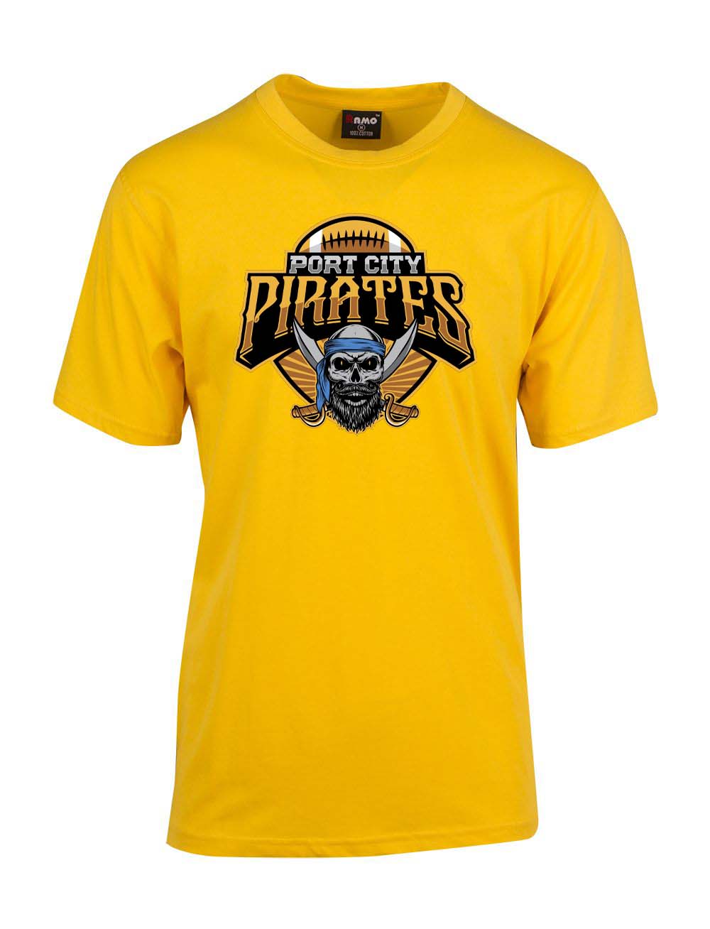 Port City Pirates Logo T-Shirt