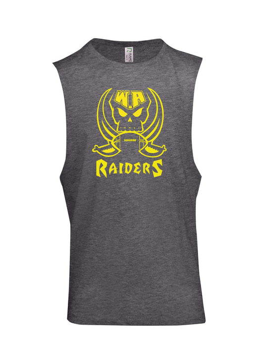 GW Raiders logo Muscle T - Ladies