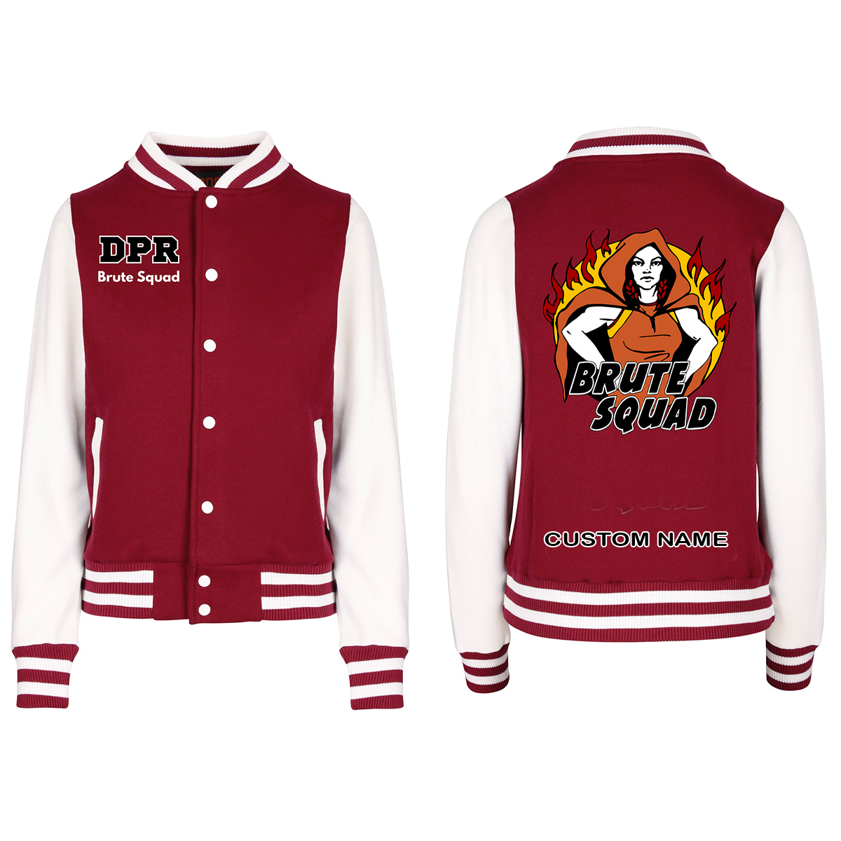 Dread Pirates rollers -Brute Squad Varsity Jacket