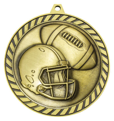 Venture American Football Medal 3 Colours