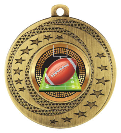 Wayfare American Football Medal 3 Colours