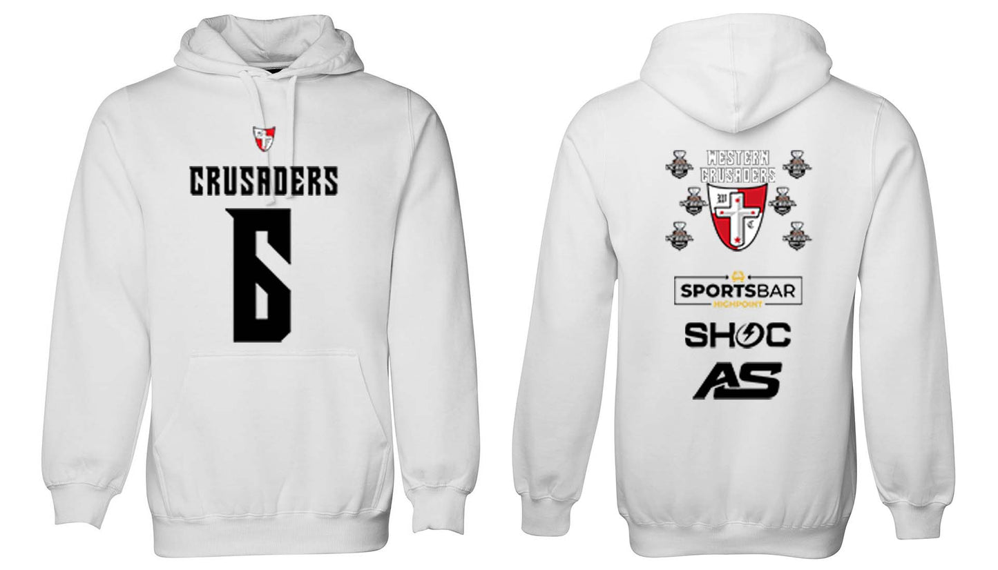 Crusaders 6 rings double sided Hoodie