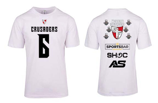Crusaders 6 Rings Double sided t-shirts