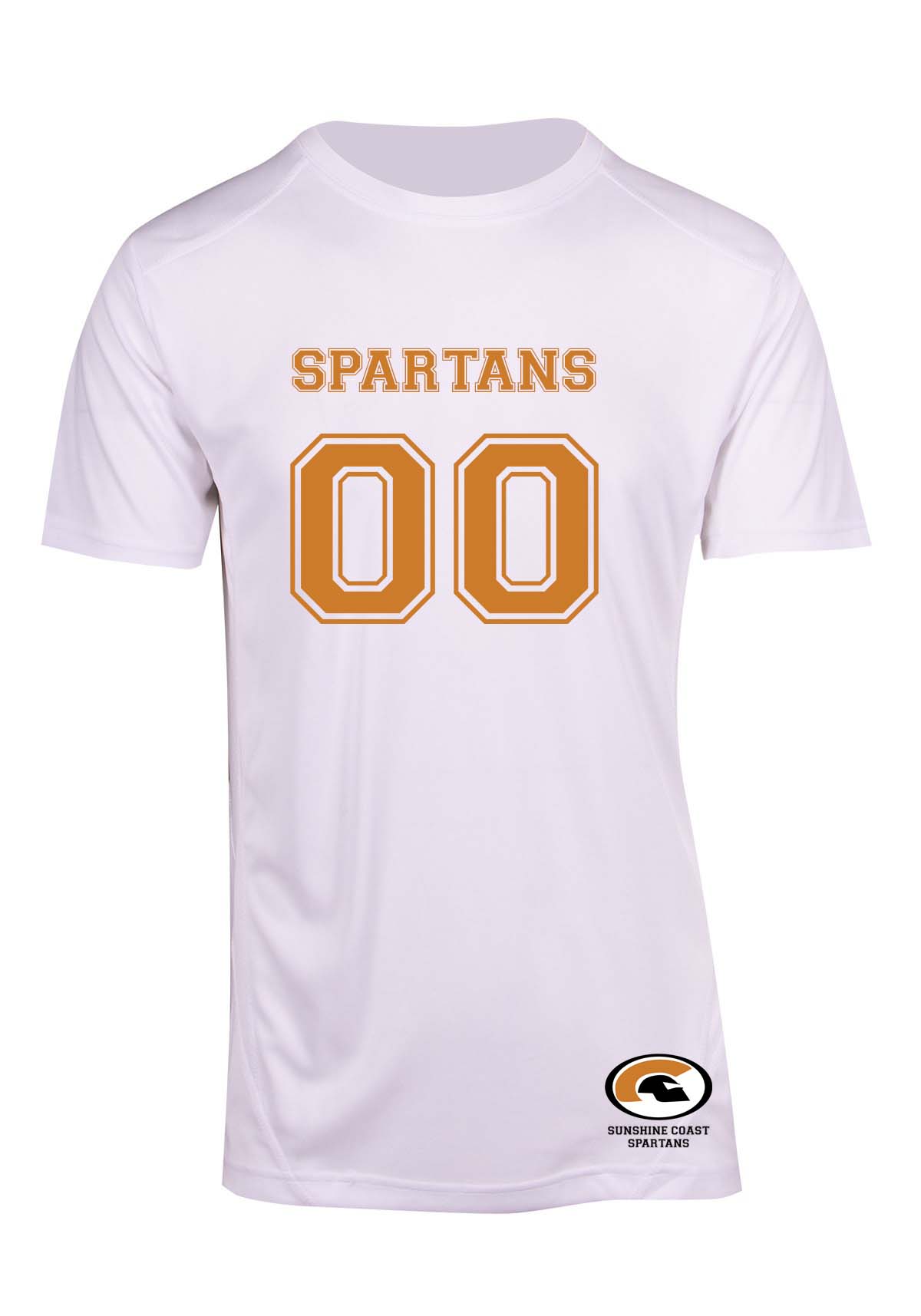 Sunshine Coast Spartans Training Shirt Double sided