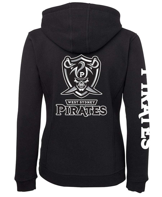 West Sydney Pirates Ladies Zipped Hoodie