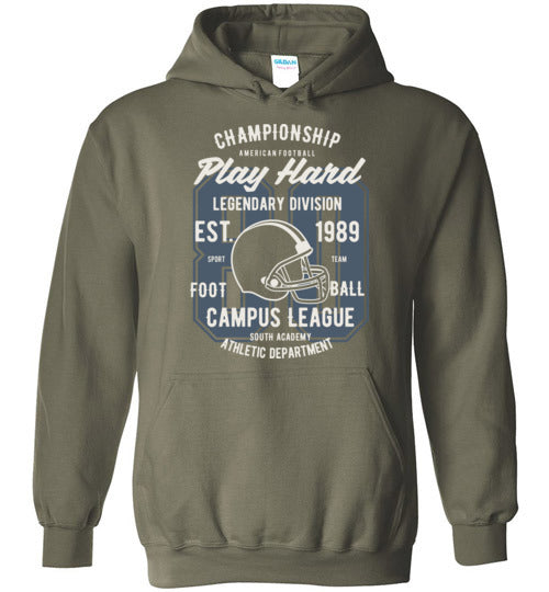 Play Hard Football Hoodie