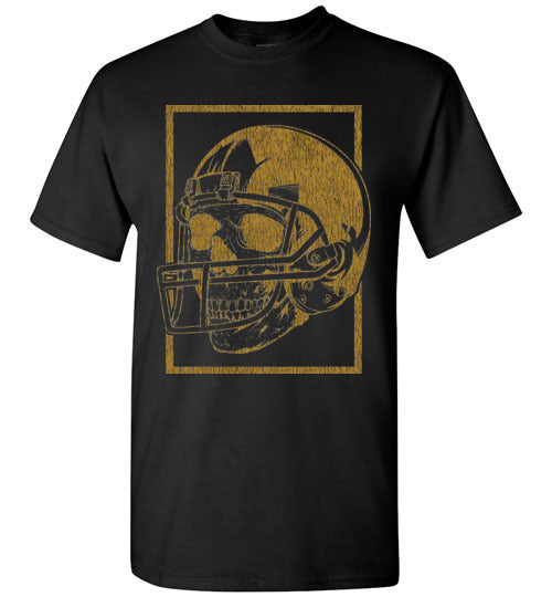 Skull Football T Shirt