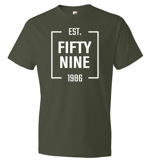Fifty Nine Clothing Square Logo T Shirt
