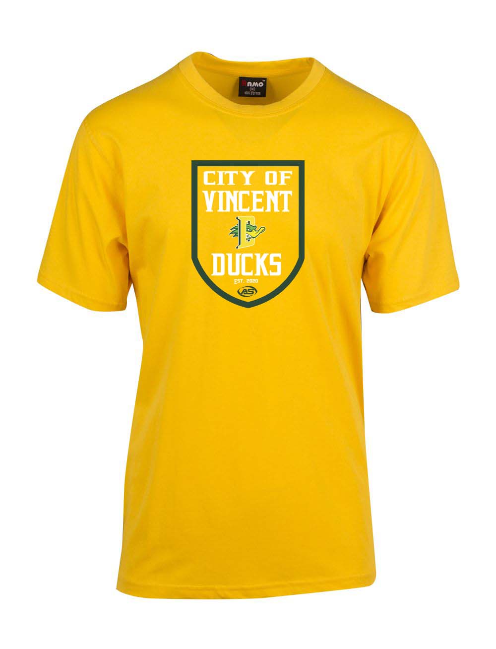 Vincent City Ducks- Shield Gridiron T-Shirt