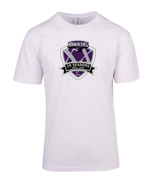 Bayside Ravens 20 Years Logo T-Shirt