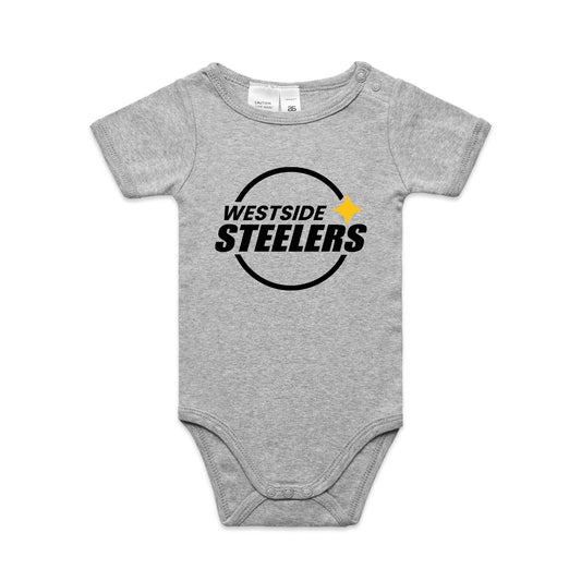 Westside Steelers baby one piece