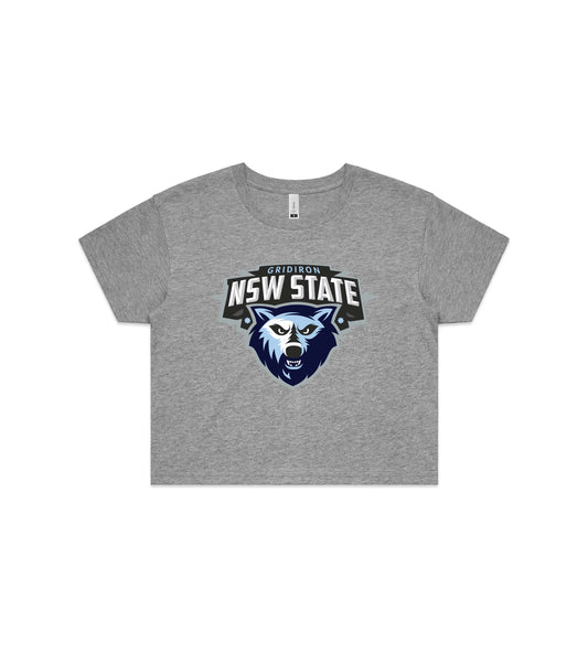 NSW Cropped Tee - ladies
