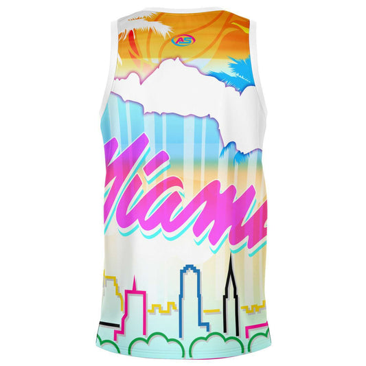 AS Brand Miami Style Basketball Jersey