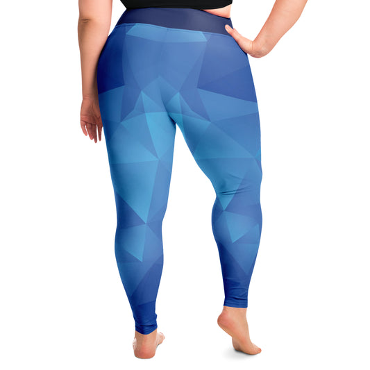 ASA Brand Plus Size Leggings No Stripes