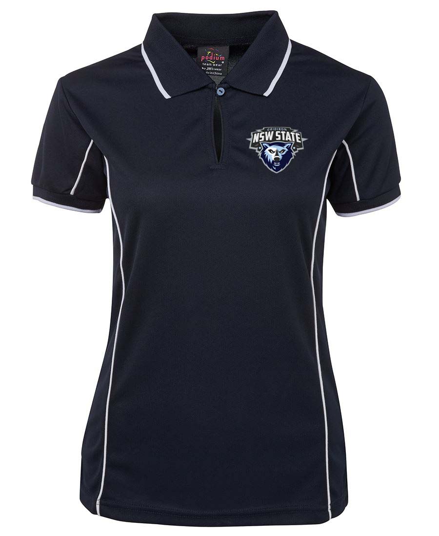 NSW LADIES POLO - PRINTED