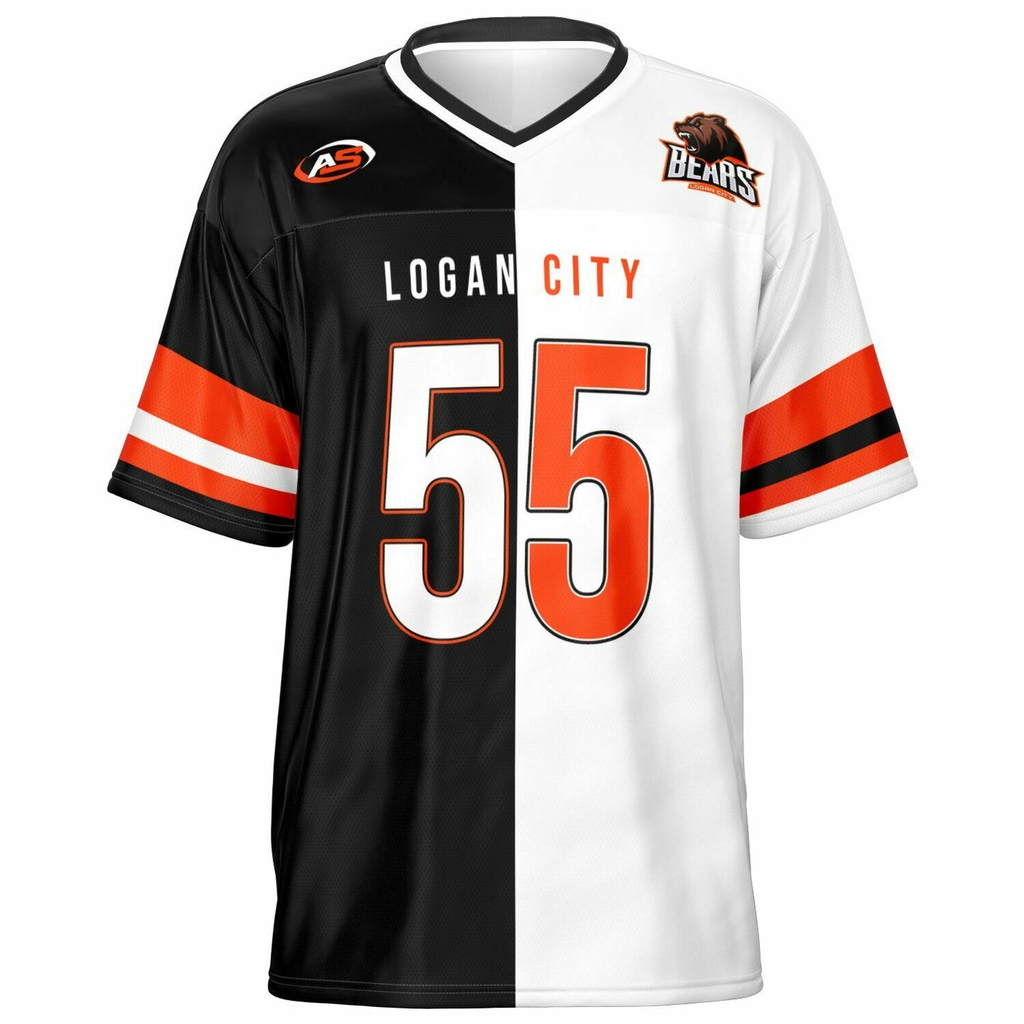Logan City Bears Half & Half Jersey