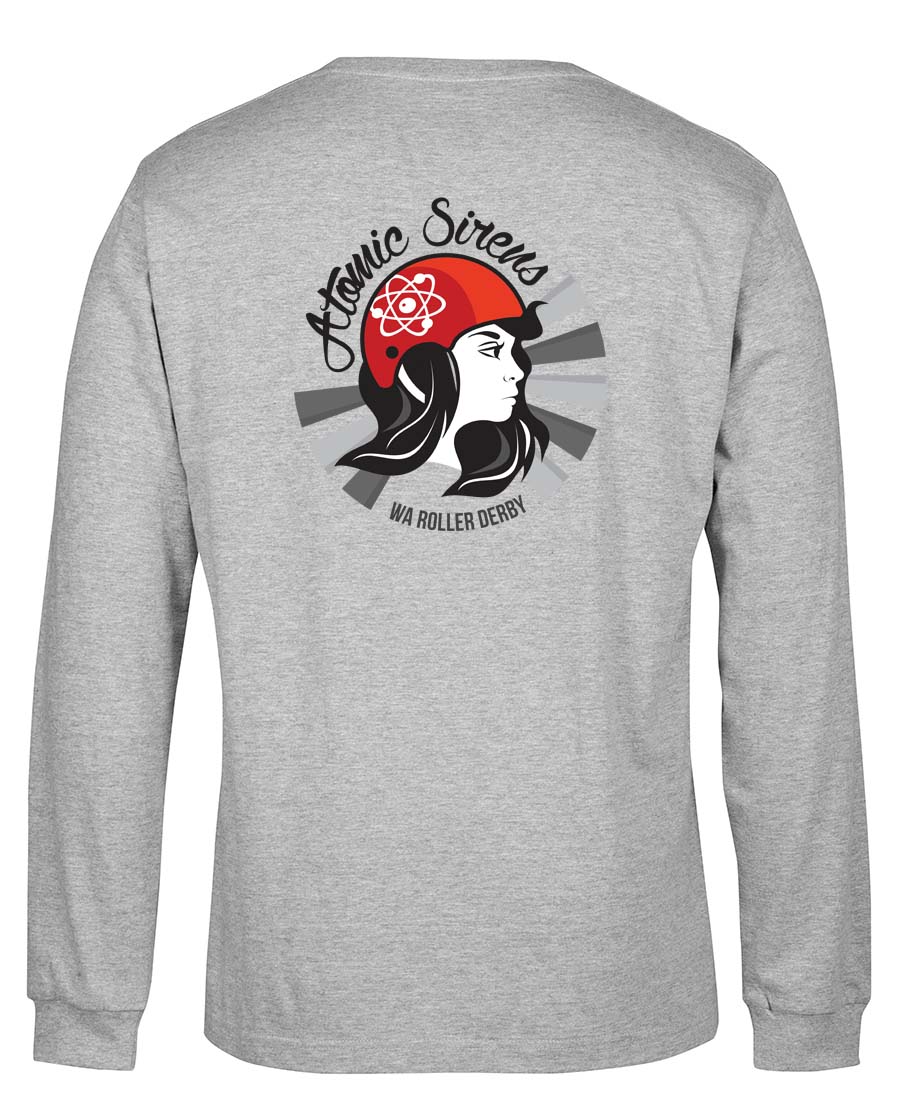 Atomic Sirens Long Sleeved T-Shirt Double sided