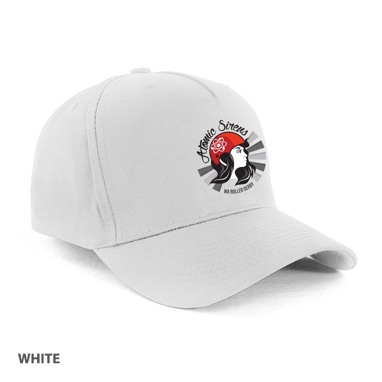 Atomic Sirens logo Trucker Cap
