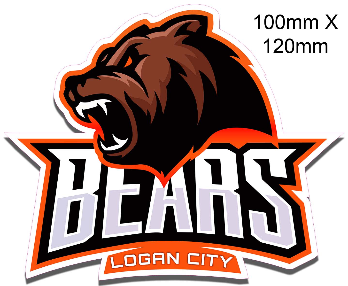 Logan Bears Sticker