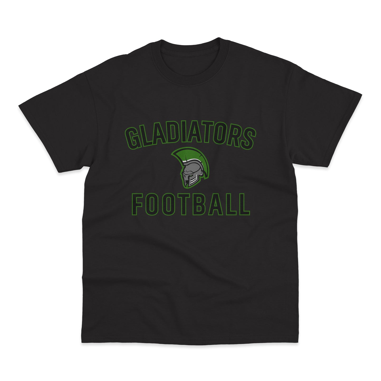 Gladiator Gridiron Football Logo Kids T-Shirt