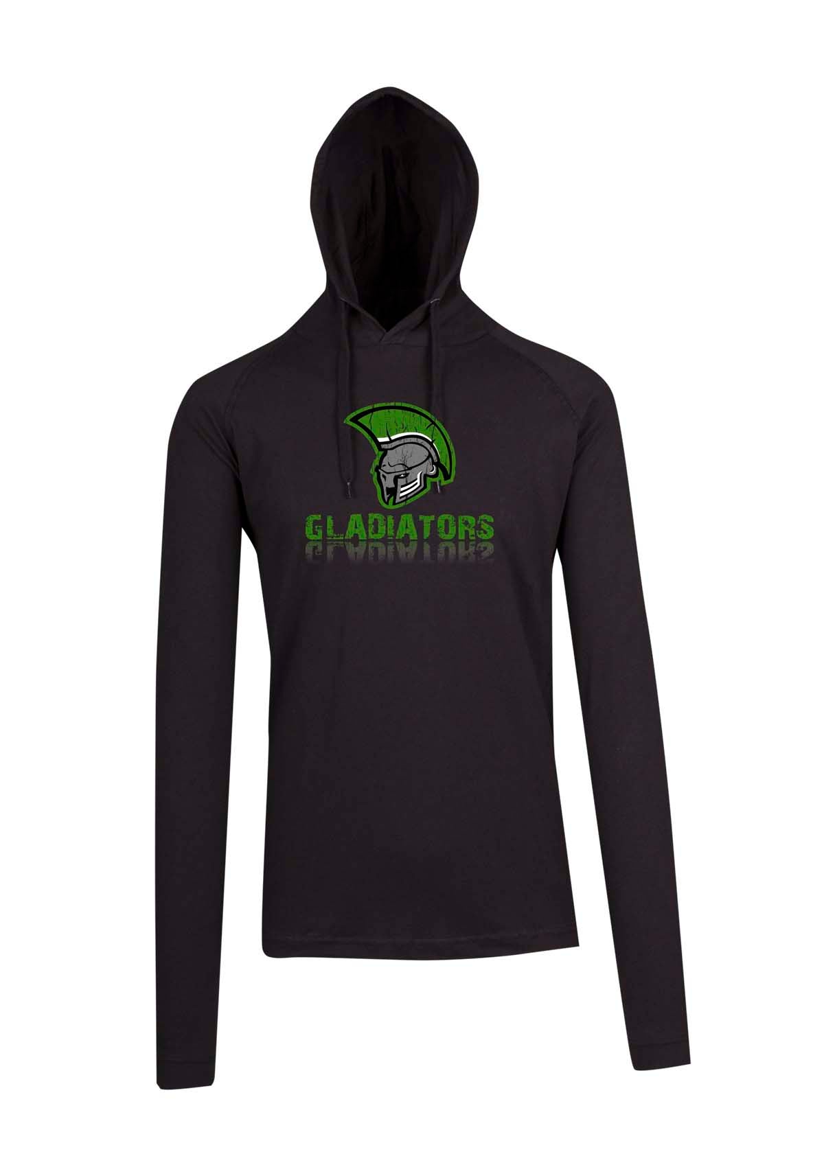 Gladiator Helmet logo T-shirt Hoodie