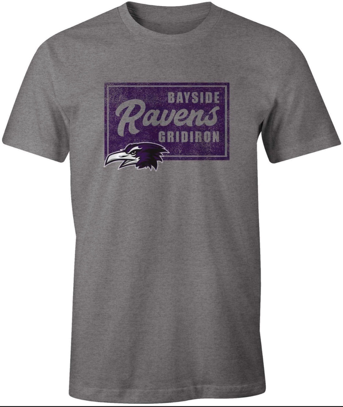Bayside Ravens Distressed Logo T-Shirt