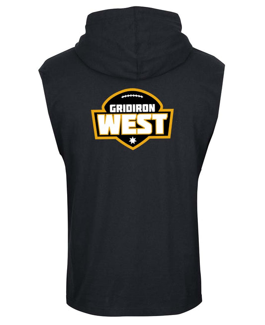 GW Sleeveless Hooded T-shirt Double Sided