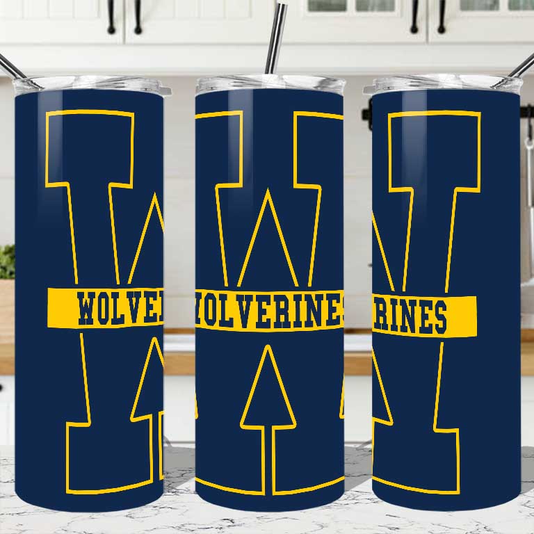 West Coast Wolverines 20oz Tumbler