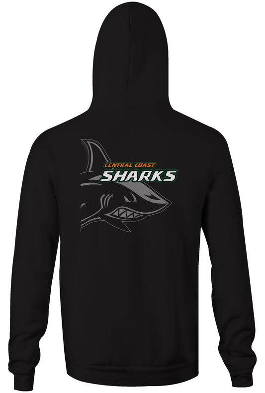 Central Coast Sharks Official Zip Hoodie