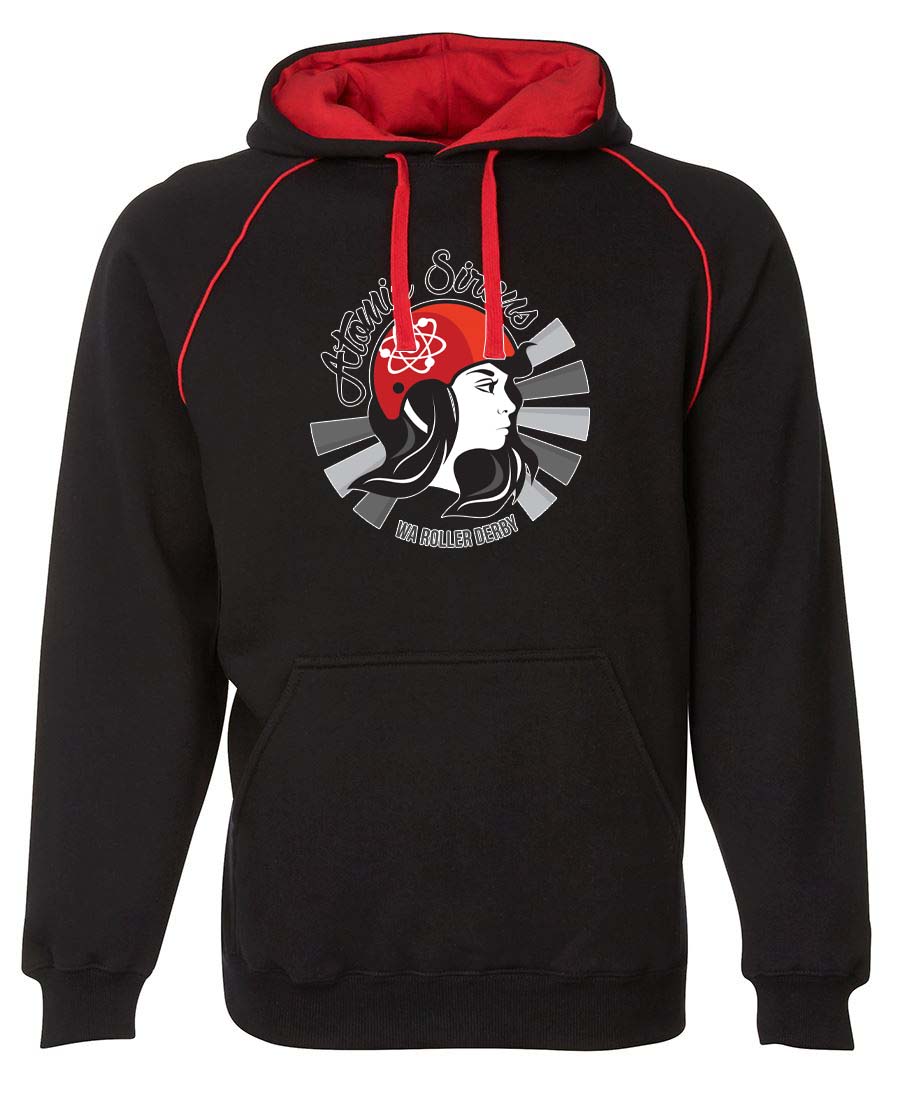 Atomic Sirens contrast Hoodie