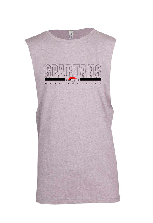 Spartan Bar design Muscle Shirt