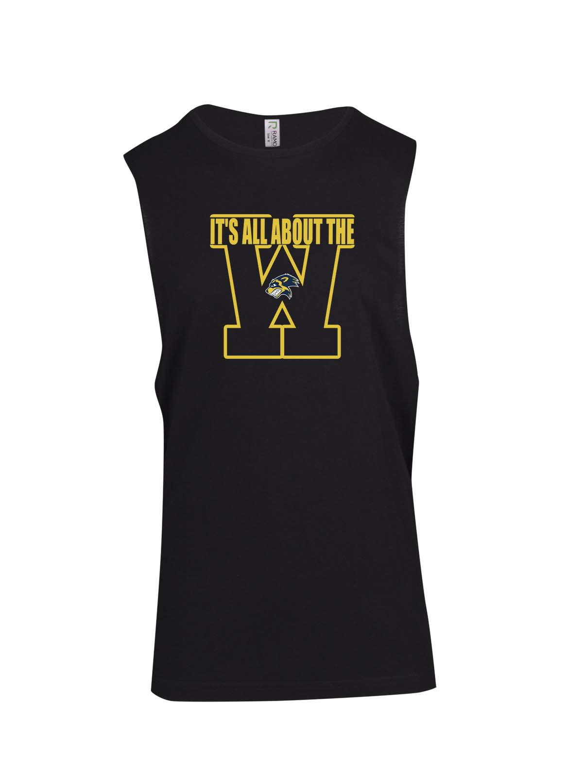 West Coast Wolverines It's all about the W Muscle T