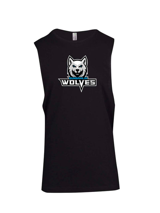 Gungahlin Wolves Logo Muscle Shirt