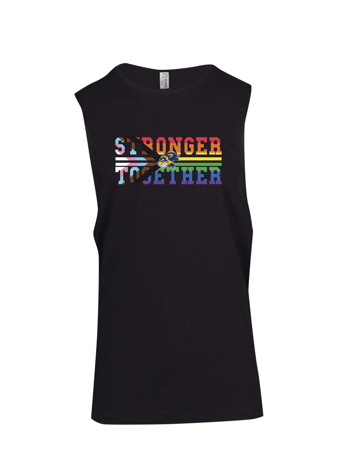 West Coast Wolverines Pride Stronger Together Muscle T