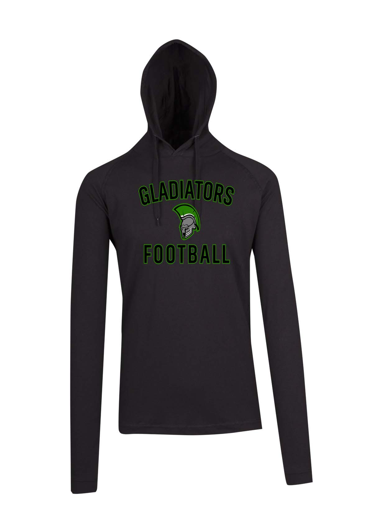 Gladiator Football logo T-shirt Hoodie