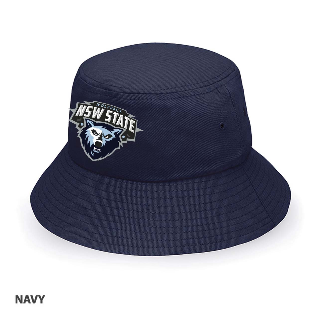 Wolfpack Bucket Hat Navy